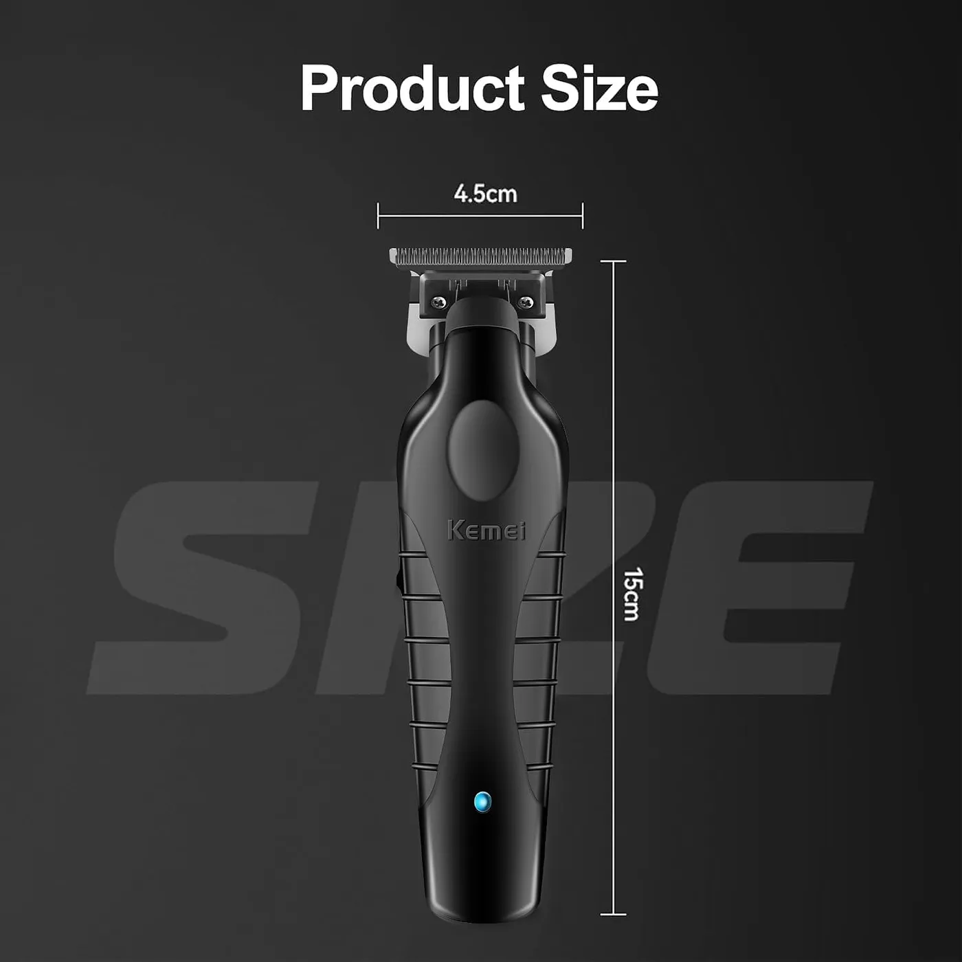 Kemei KM-2299 máquina de corte y perfilado inalámbrica 1200mAh